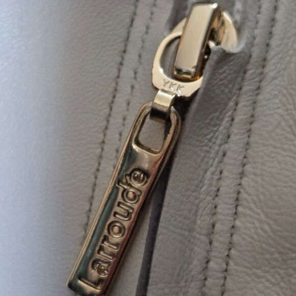 Larroude (Larroudé) Kate Over The Knee Tall Boot Cream Ivory Size 11 - Picture 9 of 9